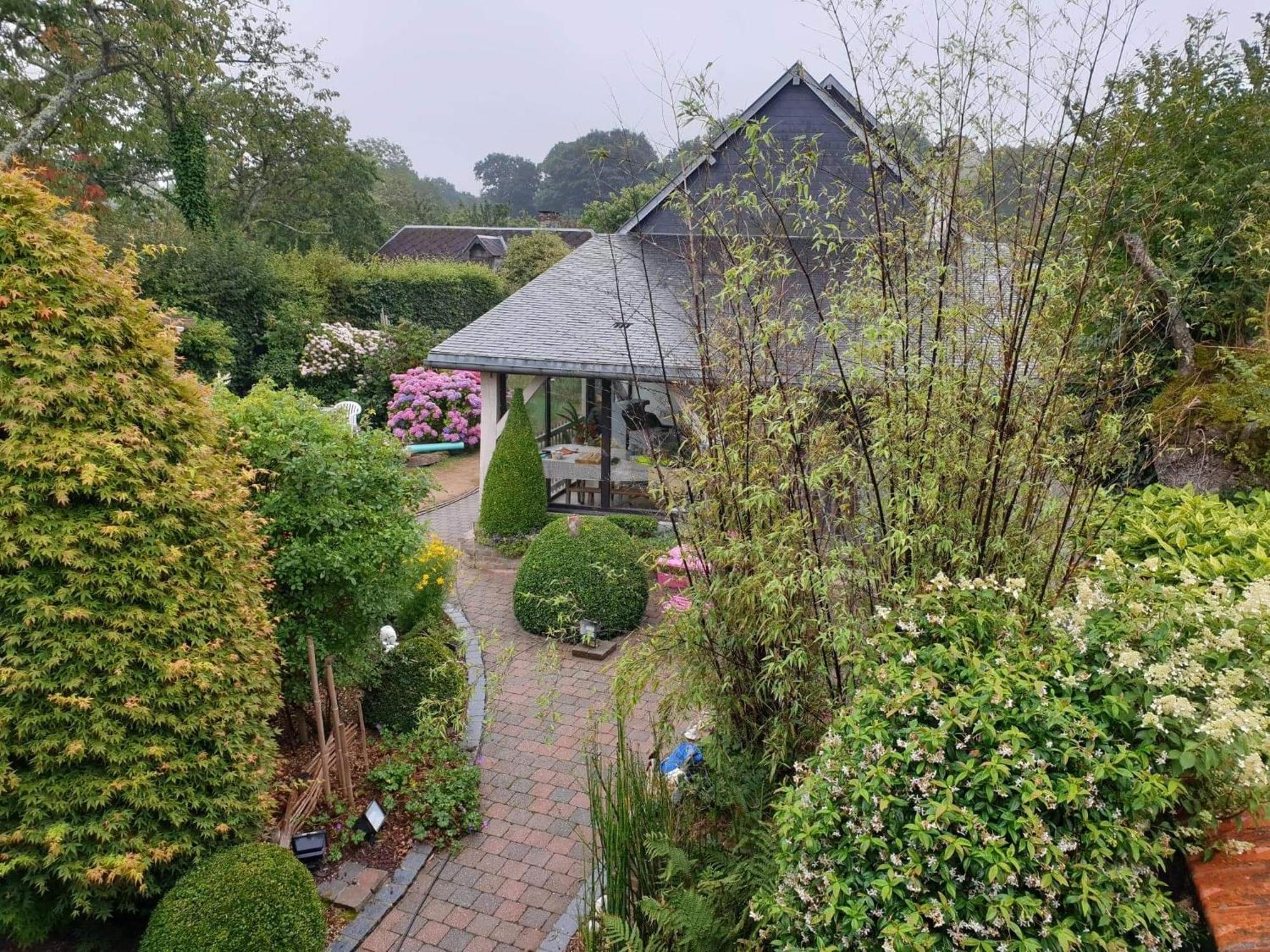 Hotel Au P'Tit Jardin Saint-Sylvestre-de-Cormeilles Zewnętrze zdjęcie